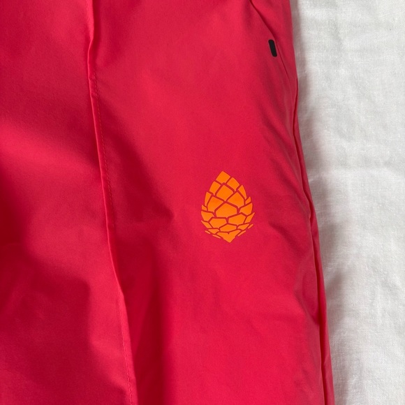 Stio SMALL PTV Jogger Coral Red Pink zipped ankle cuff - Picture 4 of 10